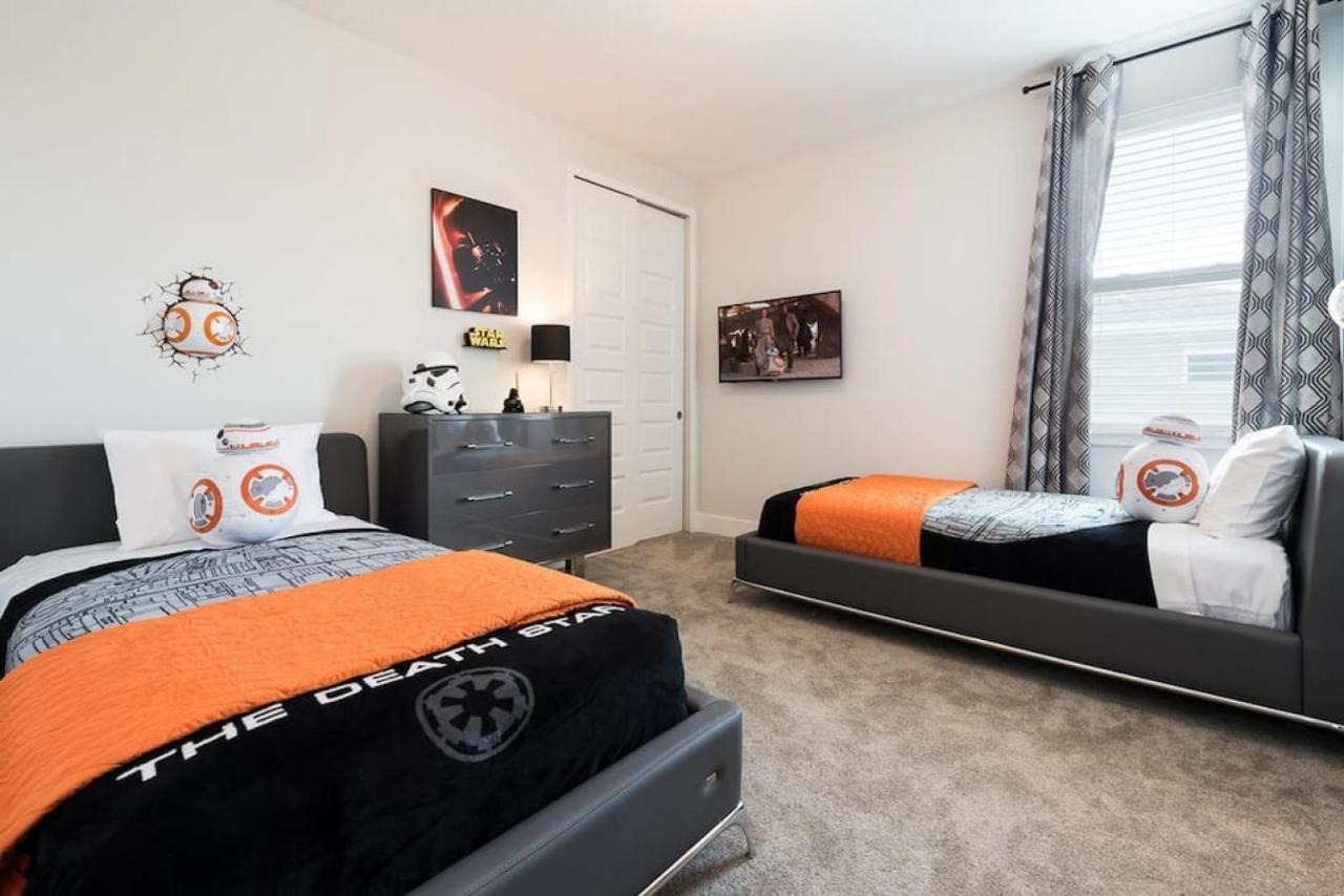 7 Bdr Family Themed Home With Mario Games Room And Free Pool Heat Orlando Esterno foto
