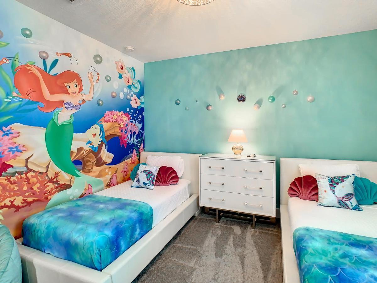 7 Bdr Family Themed Home With Mario Games Room And Free Pool Heat Orlando Esterno foto
